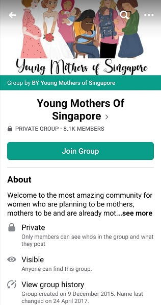 Young Mothers of Singapore