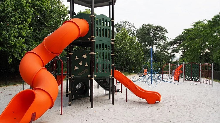 Free Outdoor Playgrounds in the West of Singapore - Zhenghua Nature Park