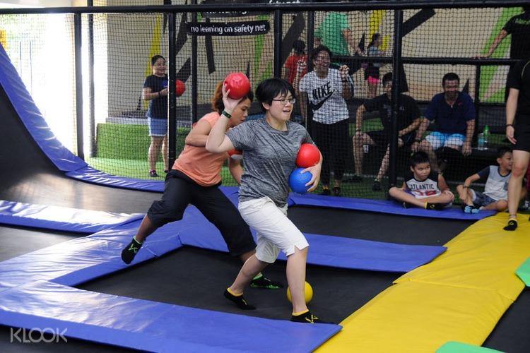 Katapult Trampoline Park In Orto Yishun Bykido