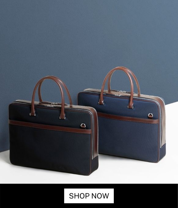 Maverick & Co. VIBRANT DOUBLE-ZIP BRIEFCASE