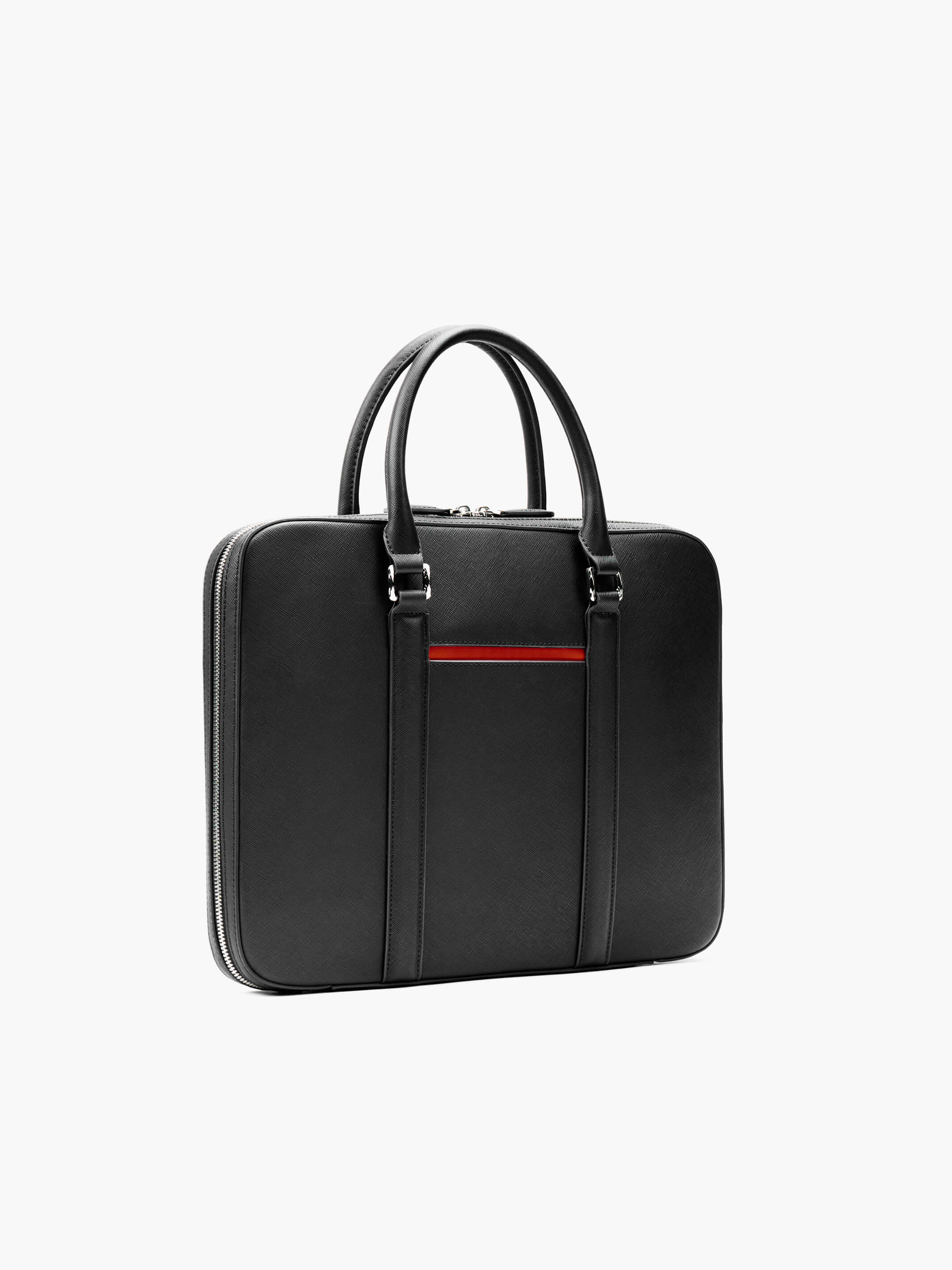 Manhattan Slim Leather Briefcase – Maverick & Co.