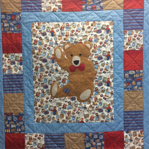 Baby Quilt from Sewing Club at The Quilt Store