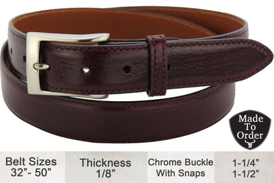 Bullhide Belts Mens Leather Belt for Work, Casual, Dress 1.50 Wide at   Men’s Clothing store