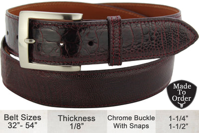 Men's Designer Leather Belts, Dress & Casual