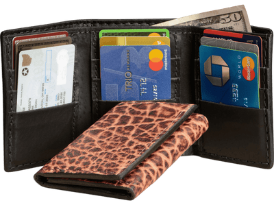 Pocket Organizer Ostrich Leather - Exotics