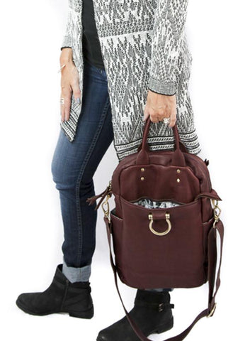 The Rodica Tote and Backpack is the dream carry on bag!