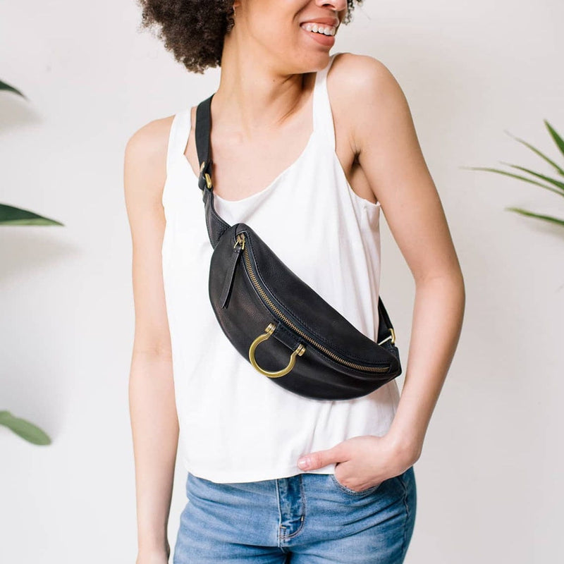 Poole Leather Belt Bag Fanny Pack and Crossbody – Sapahn