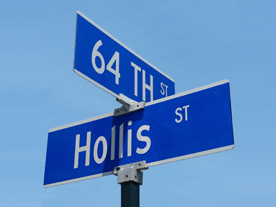 64th Street and Hollis, the location of our roasting plant in Emeryville, CA