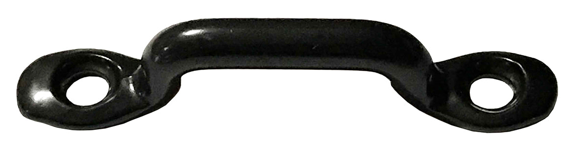 Black Powder Coated Footman Loop 1" – Package Quantity – 250 - 1000