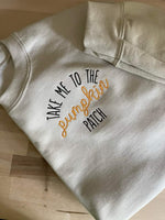 Load image into Gallery viewer, Pumpkin Patch Embroidered Sweatshirt
