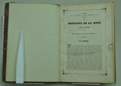 Moniteur De La Mode Journal Du Grand Monde Apr Sep 1845 French Fashion Historic Accents
