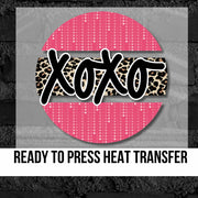 Leopard XOXO DTF Transfer – Rustic Grace Heat Transfer Company
