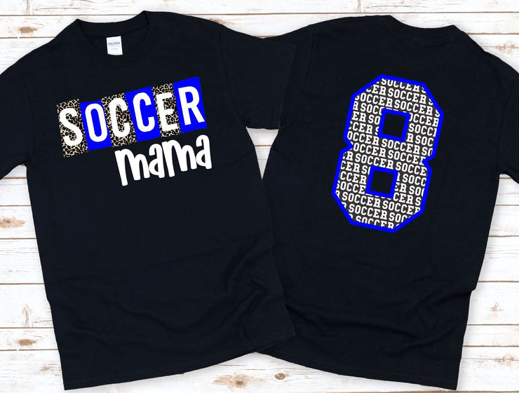 Customizable Soccer Name / Number Transfers - Rustic Grace Heat Transfer Company