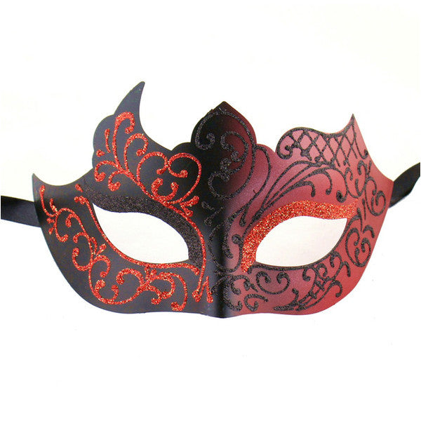 High Quality Assorted Venetian Party Mask Multicolored