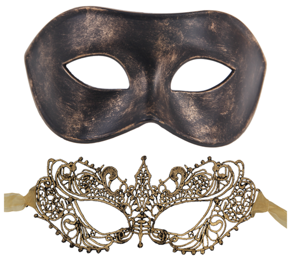 Fifty Shades Darker Mask - Masquerade Masks for Couples - Couples Mask