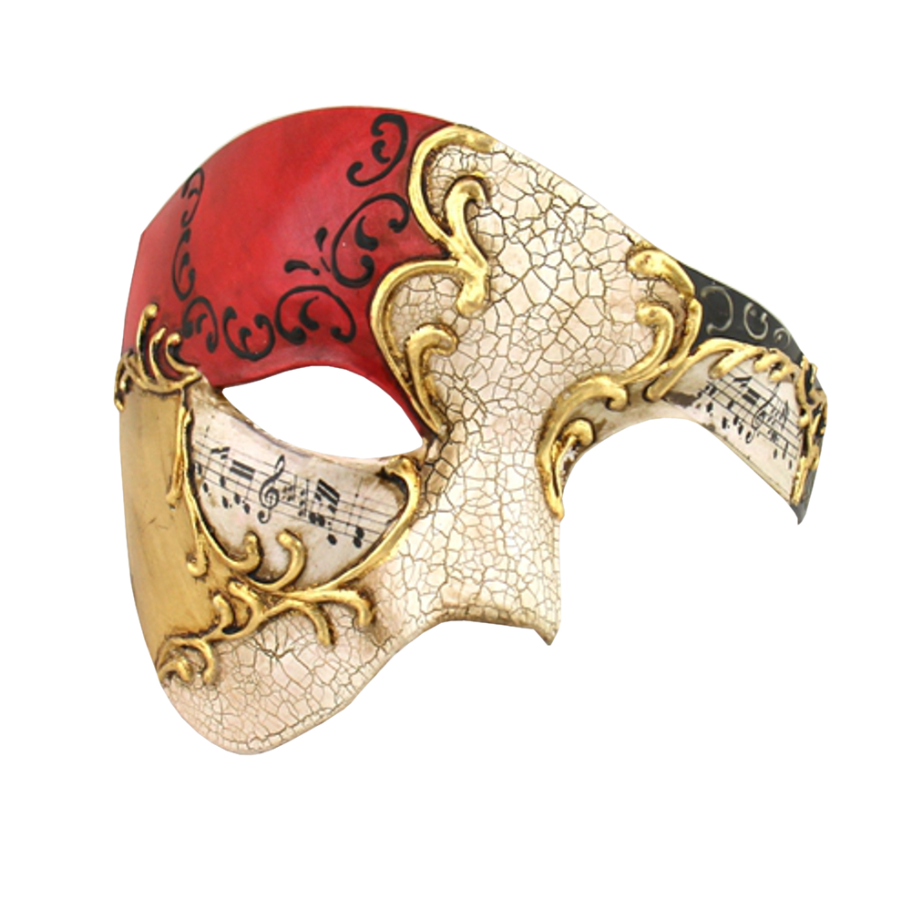 female phantom of the opera mask