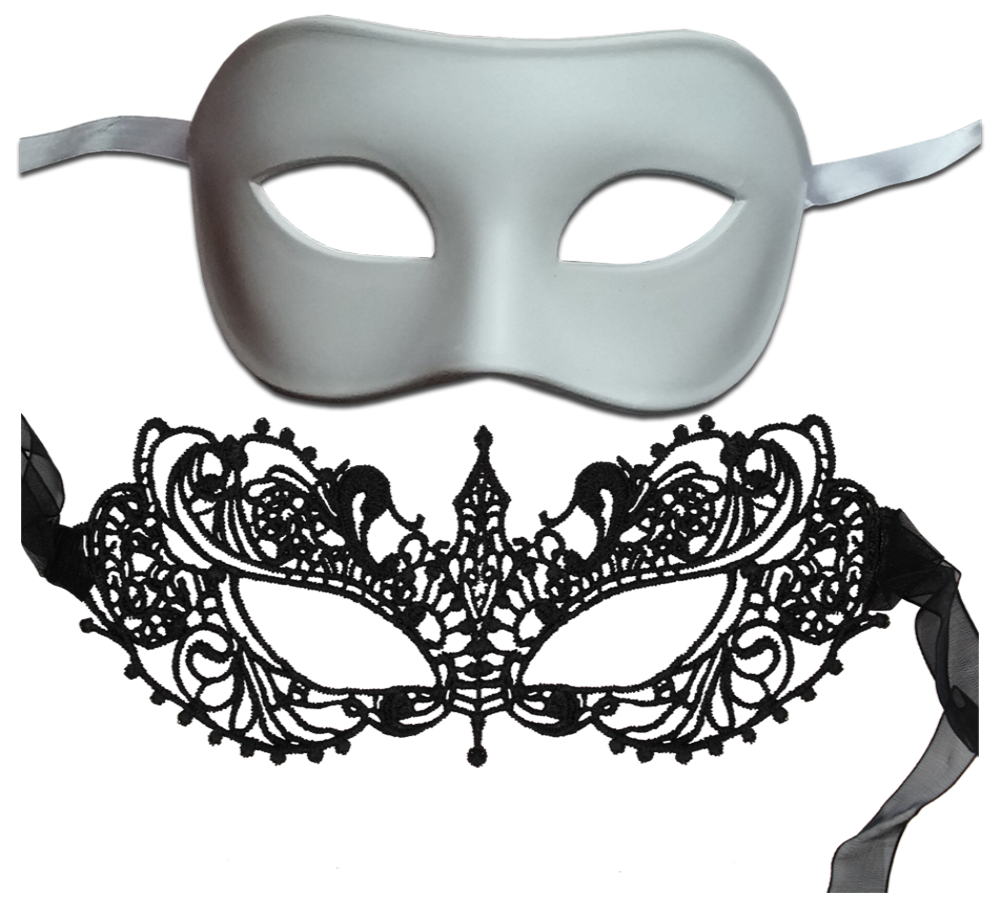 Fifty Shades Darker Mask - Masquerade Masks for Couples - Couples Mask