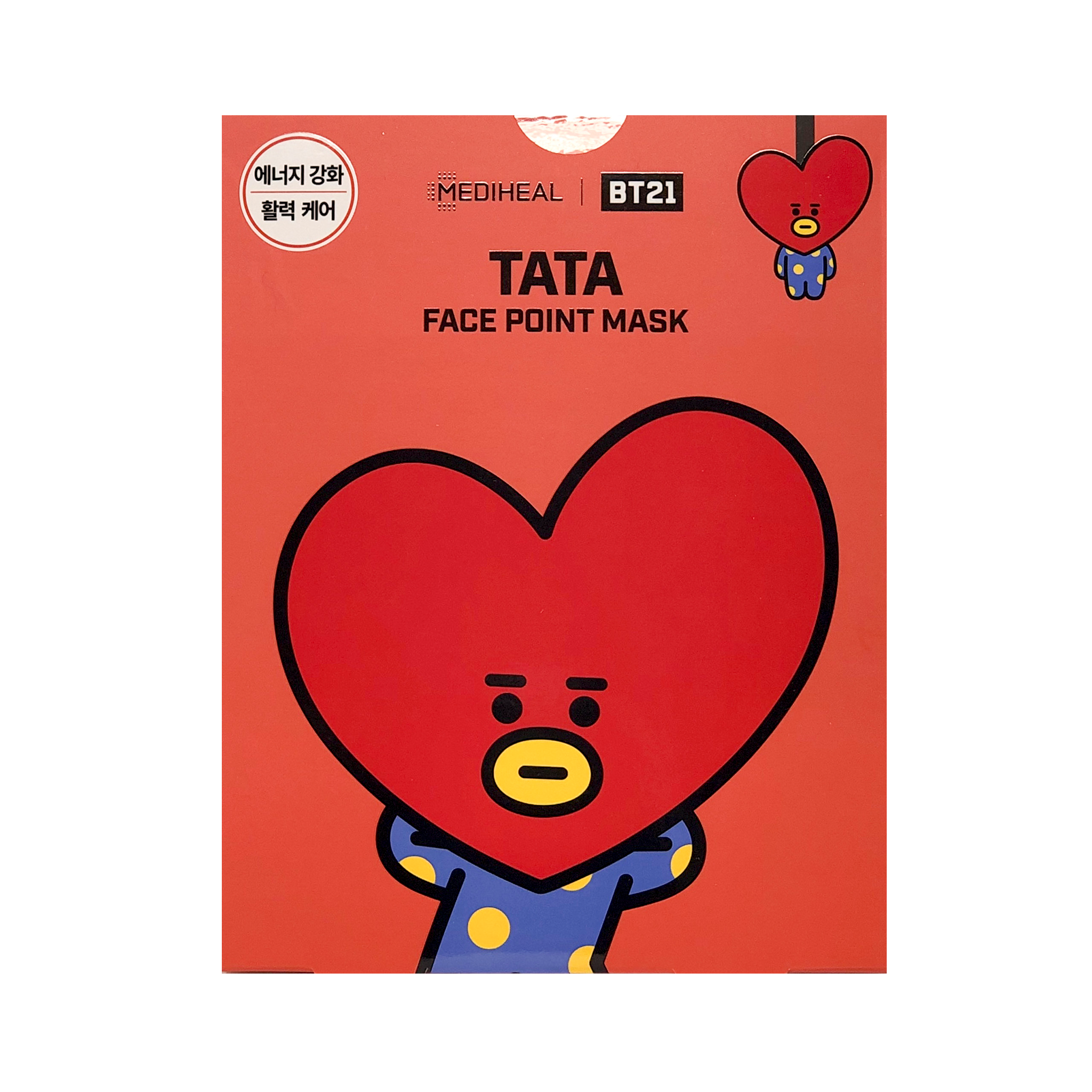 Mediheal BTS BT21  Face  Point Mask Set 7 Types Kosette