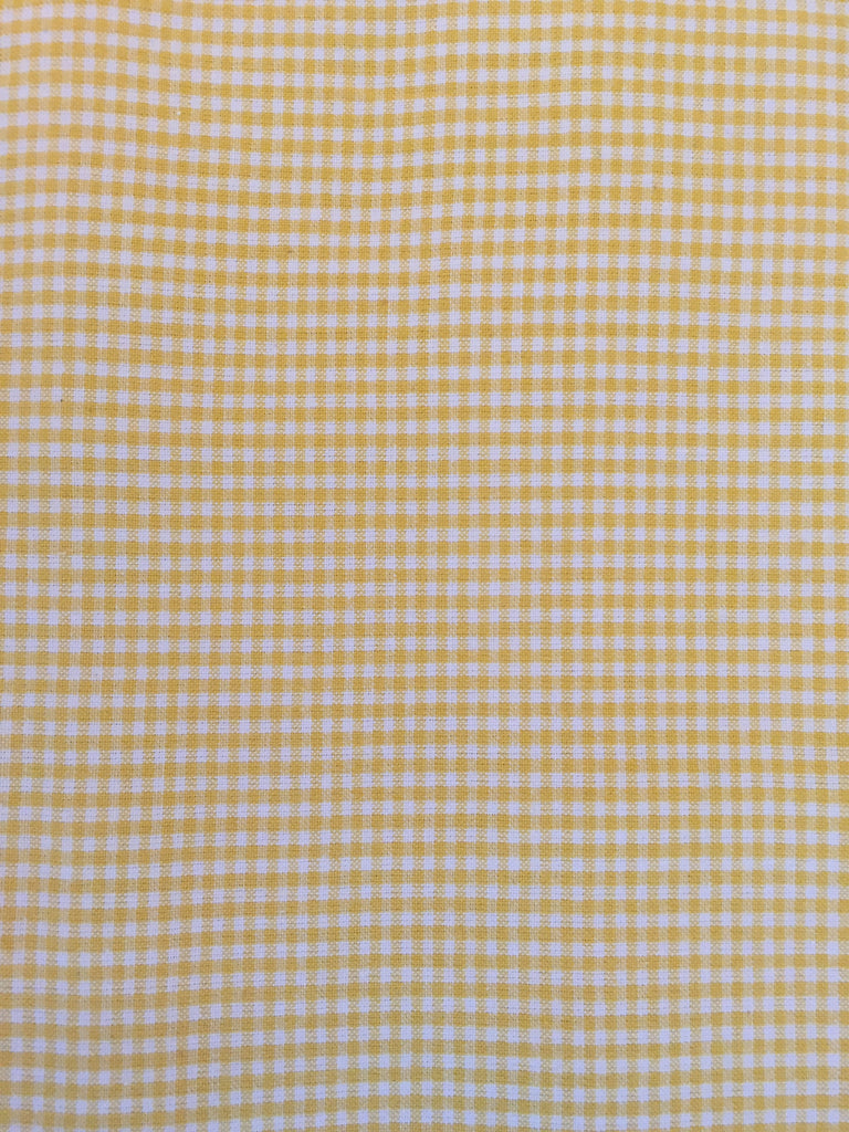 Duvet Cover Yellow Check Janecarrolldesign