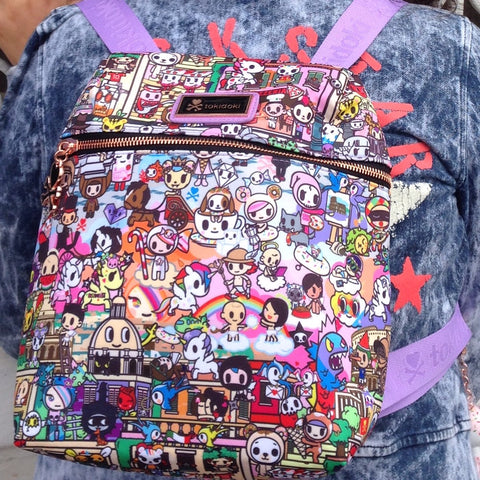 tokidoki mini mochila roma