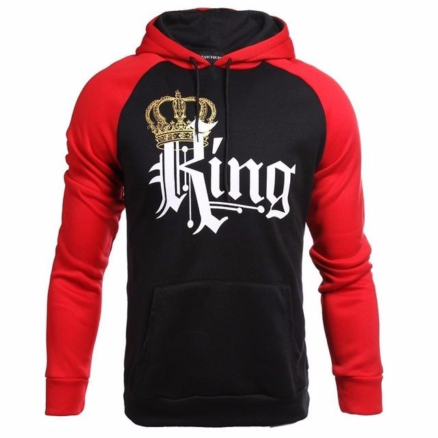 custom king and queen hoodies