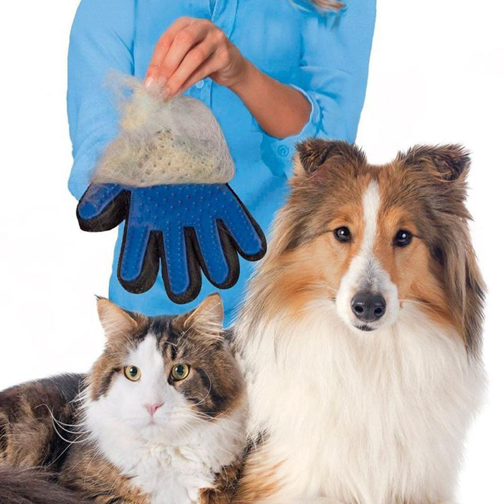 PET HAIR REMOVER GLOVE (RIGHT HAND 1 Pcs)