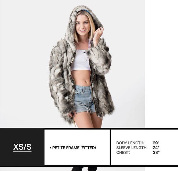 Velu mac daddy faux fur jacket