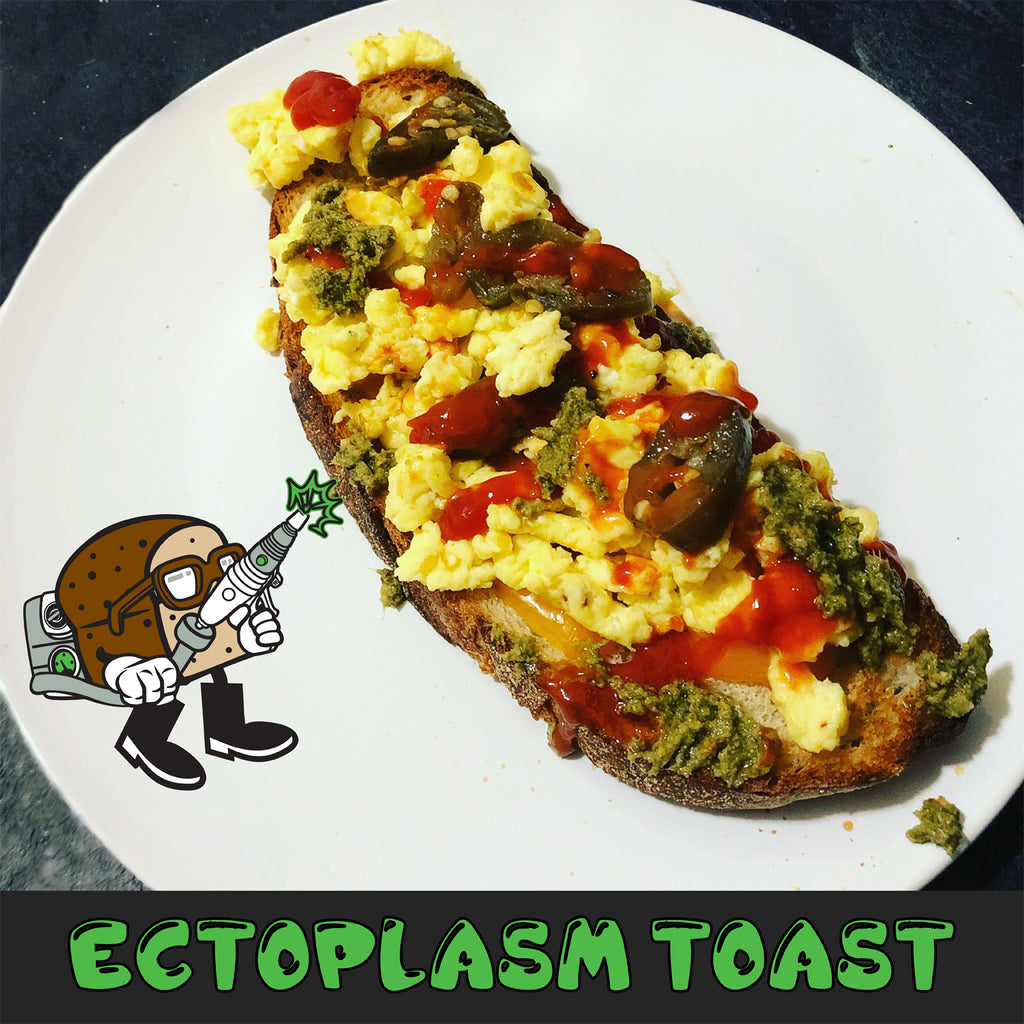 Movie The Food - Cine-Munchies - Ectoplasm (a.k.a. Ghost Slime) Toast