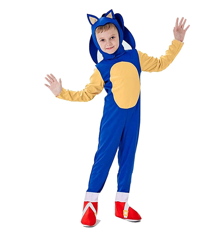 Sonic the hedgehog costume - Kids costume – Happy Kong NZ