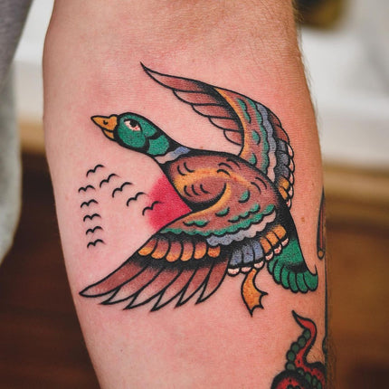 53 Duck Tattoo Cute Designs  Tattoo Glee