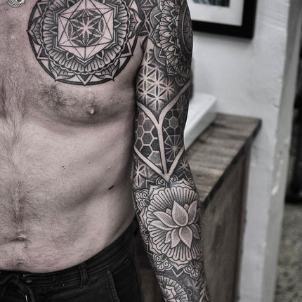 Sacred Geometry Tattoos 10 Ideas  Their Meanings  Mad Rabbit Tattoo