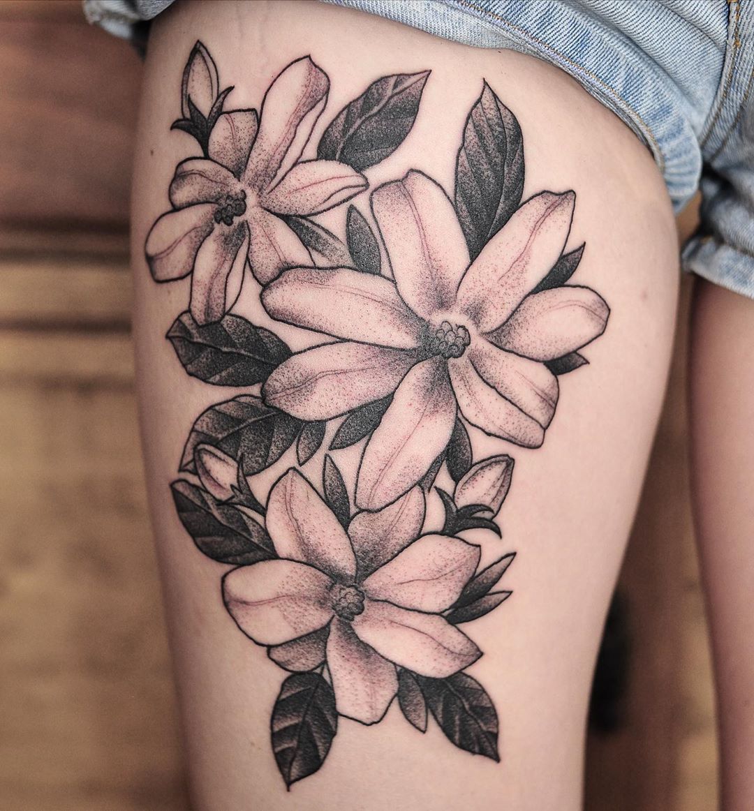 Sampaguita flowers/flower of the Philippines Tattoo - Pablo Morte – Vic