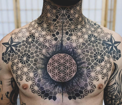 40 Of The Best Geometric Tattoos For Men in 2023  FashionBeans