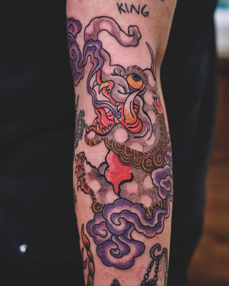 Baku folklore Irezumi Tattoo - Lachie Grenfell – Vic Market Tattoo