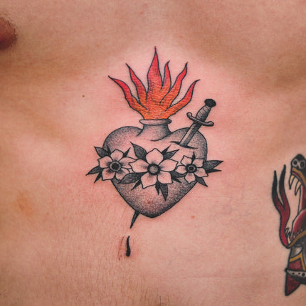 101 Amazing Sacred Heart Tattoo IdeasCollected By Daily Hind News