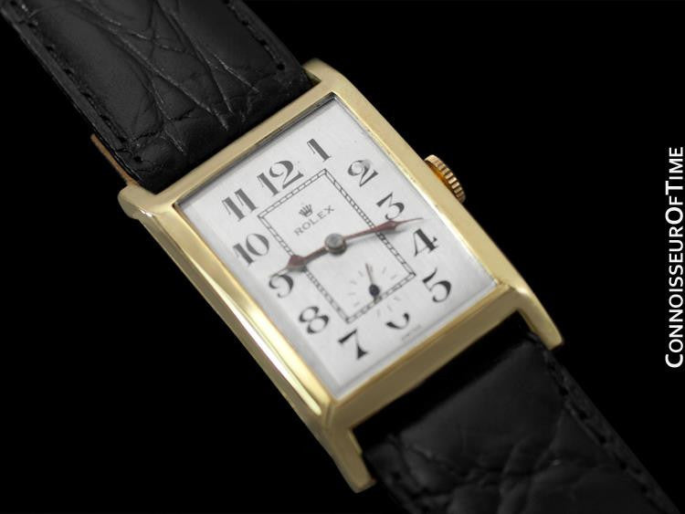 rolex art deco watch