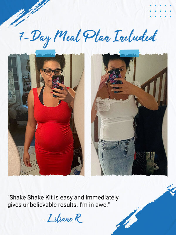 Shake Shake Cleanse Review before and after photo