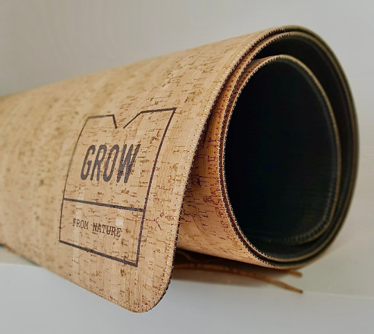 natural cork yoga mat