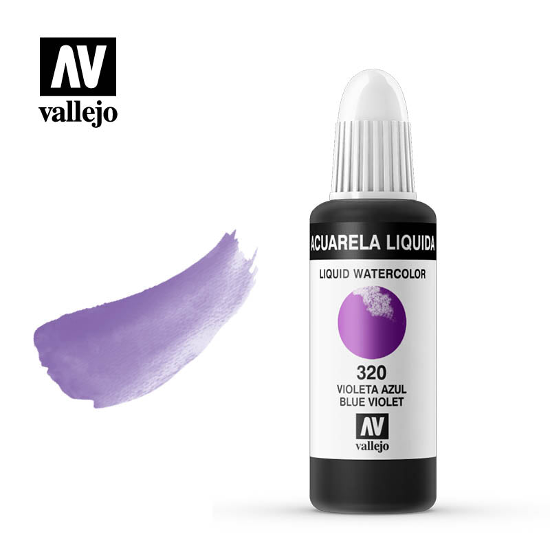 Acuarela líquida Vallejo blanco – Araceli Garcia Illustration