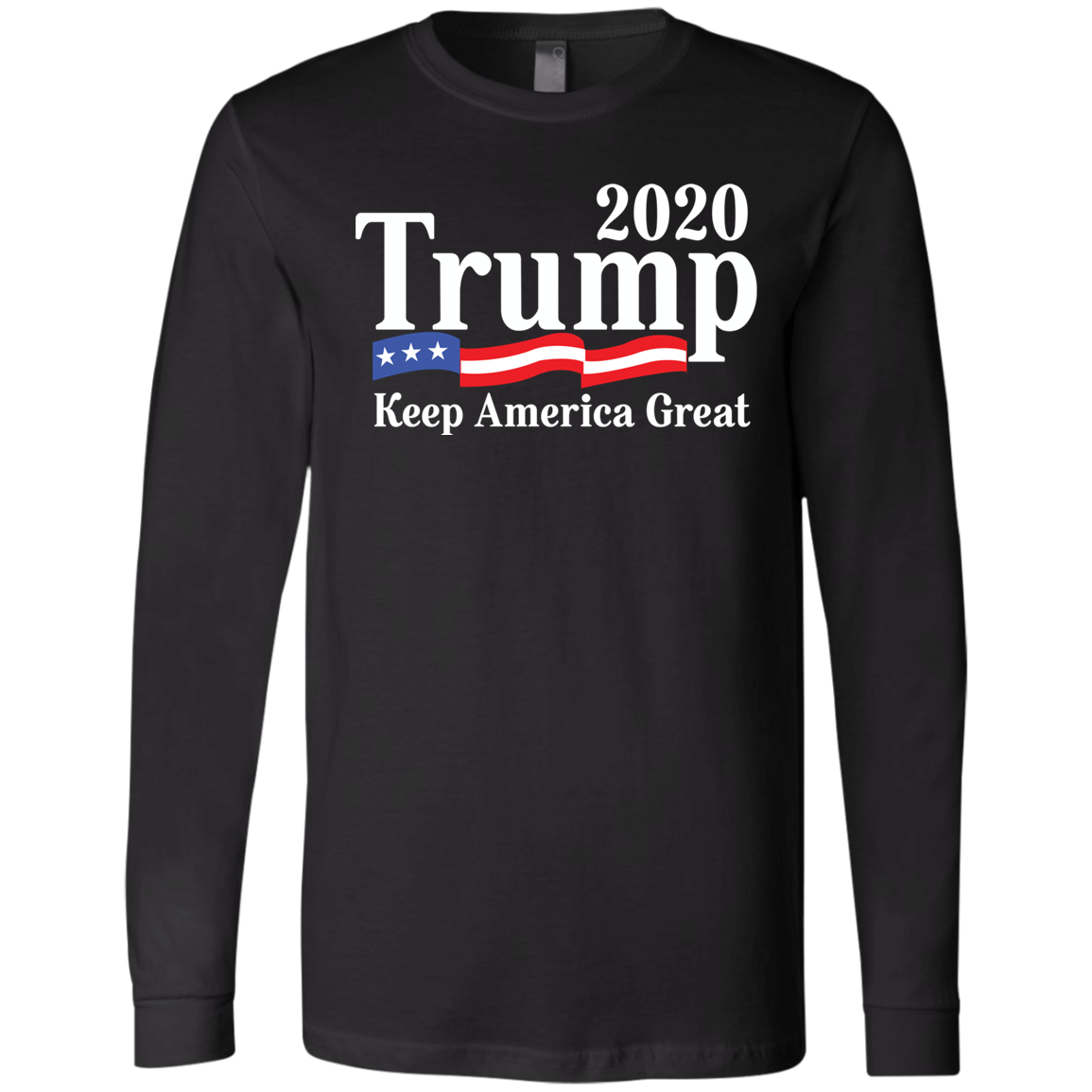 Trump 2020 Men's Jersey LS T-Shirt