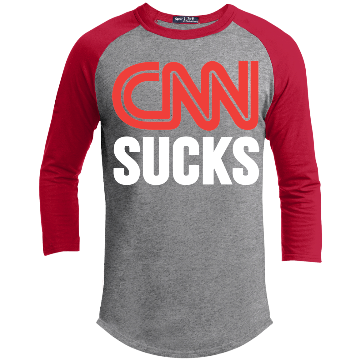 Cnn Sucks Sporty T Shirt