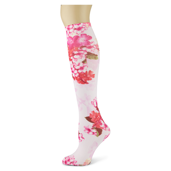 Cherry Blossoms Adult Knee Highs Sox Trot Socks