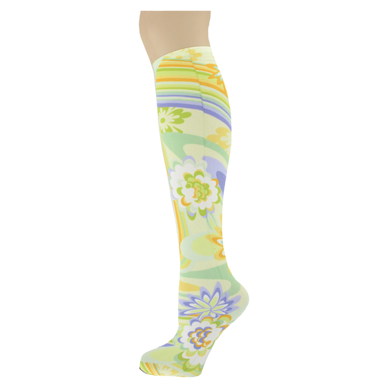 Kinky Flower Adult Knee Highs – Sox Trot Socks