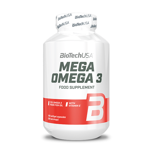 Mega  Omega 3 - 180 lágykapszula képe