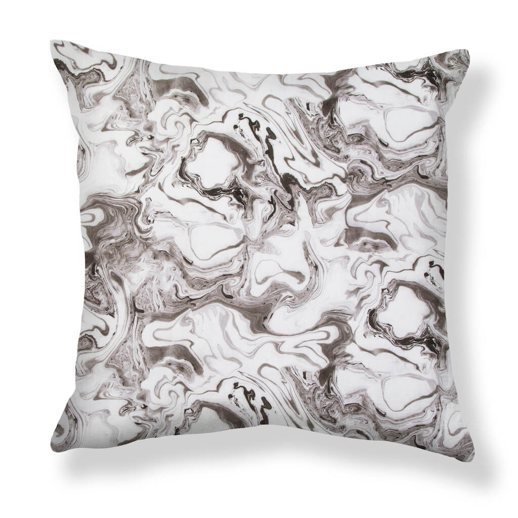 Marble Pillows In Smoke Rebecca Atwood Designs