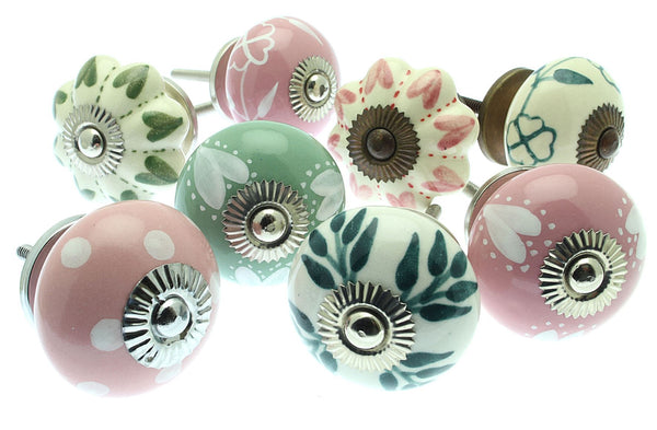 shabby chic door knobs