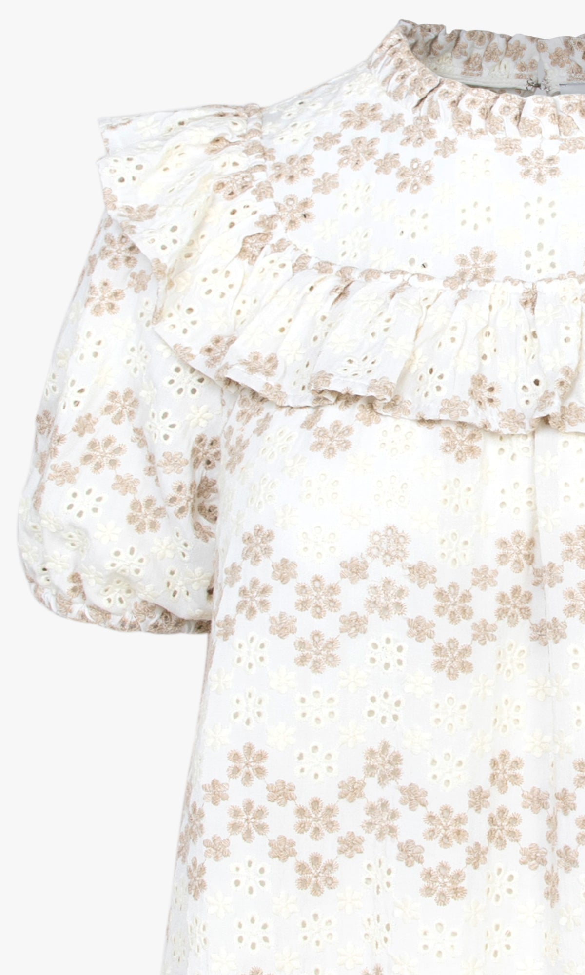 Eloise Embroidered Eyelet Dress