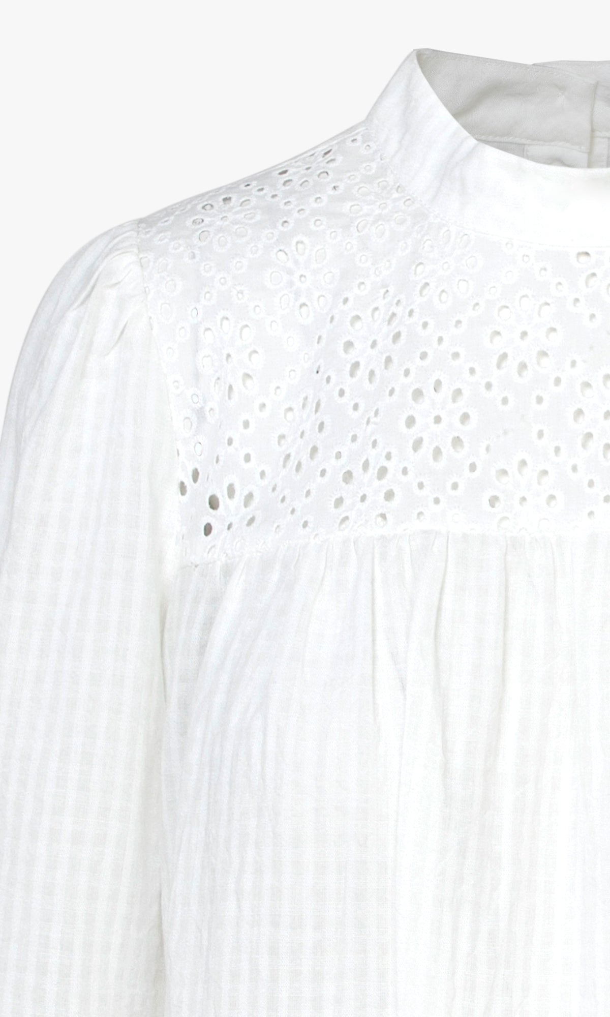 Vicka Cotton Eyelet Blouse