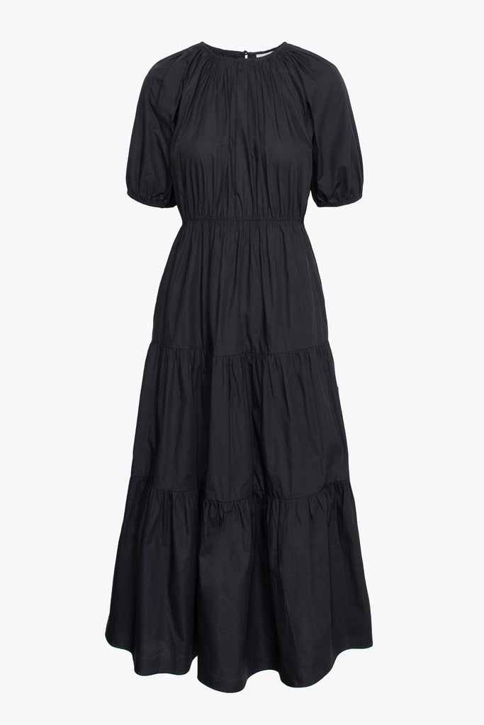 Donna Poplin Tiered Midi Dress – Greylin Collection | Women's Luxury ...