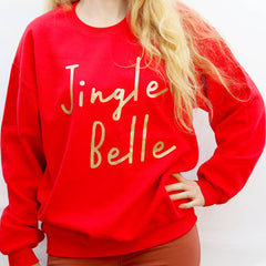 jingle belle christmas jumper